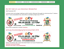 Tablet Screenshot of oelsnitz-helau.de